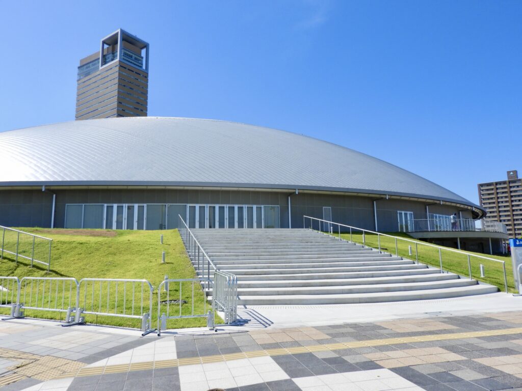 あなぶきアリーナ香川の外観
